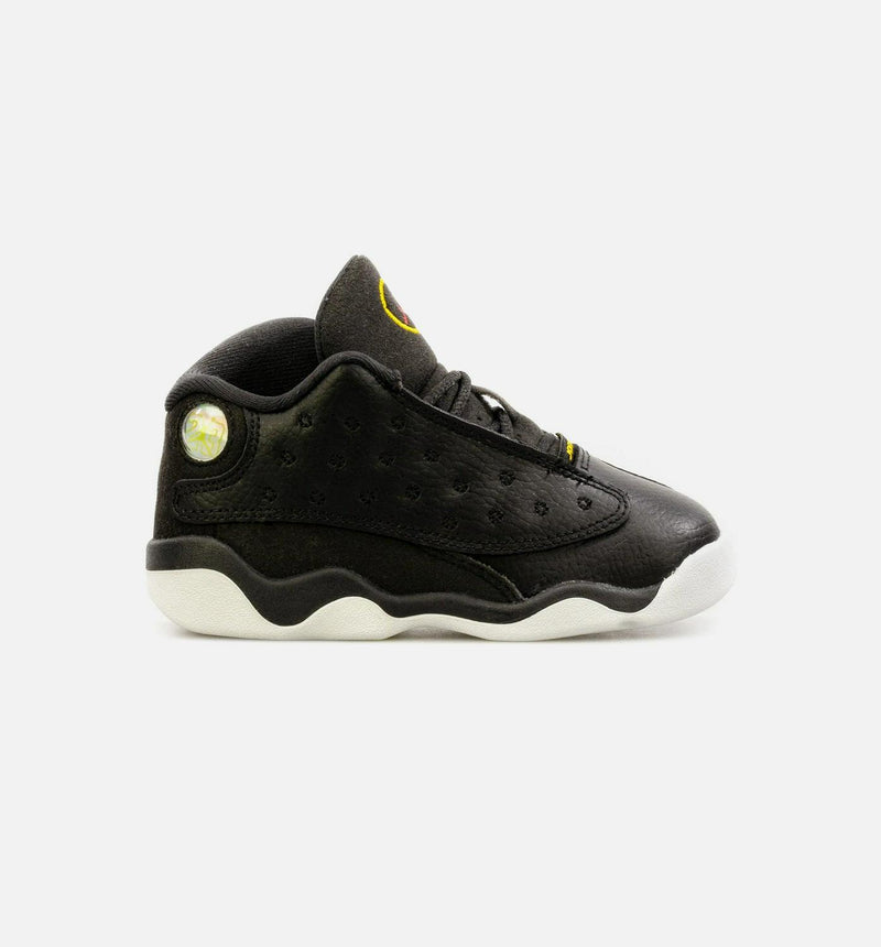 Kids Air Jordan 13 Retro Playoffs TD Black White DJ3004-062 Shoe Sneaker Trainer