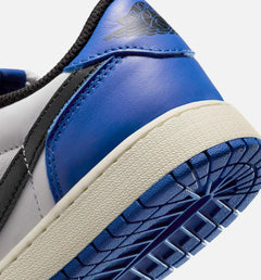 Kids Air Jordan 1 Low GS White Game Royal Blue Sail Black CZ0858-140 Sneaker