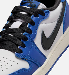 Kids Air Jordan 1 Low GS White Game Royal Blue Sail Black CZ0858-140 Sneaker