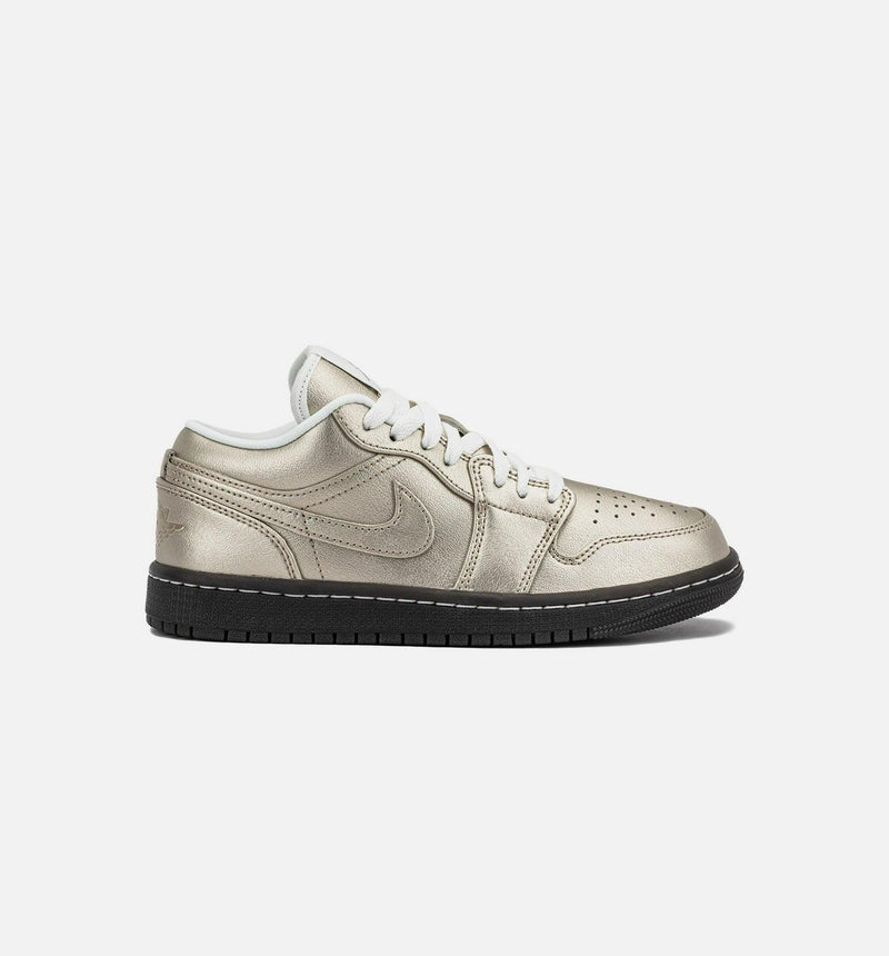 Wmns Nike Air Jordan 1 SE Summit White Velvet Brown Black HQ3529-099 Sneaker