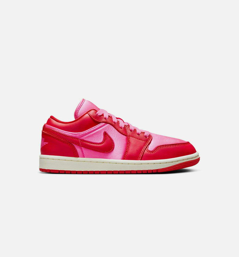 Wmns Nike Air Jordan 1 Pink Blast Sail White Chile Red FB9893-600 Sneaker Shoe