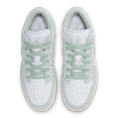 Kids Nike Air Jordan 1 Se White Sail Seafoam Green FN9137-131 Sneaker Shoe