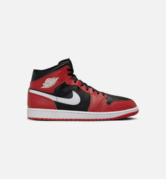 Nike Air Jordan 1 Mid Black Gym Red White DQ8426-061 Sneaker Shoe Trainer