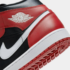 Nike Air Jordan 1 Mid Black Gym Red White DQ8426-061 Sneaker Shoe Trainer