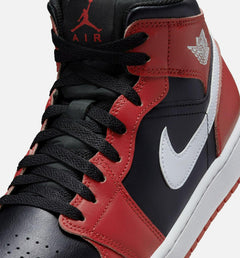 Nike Air Jordan 1 Mid Black Gym Red White DQ8426-061 Sneaker Shoe Trainer