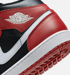 Nike Air Jordan 1 Mid Black Gym Red White DQ8426-061 Sneaker Shoe Trainer