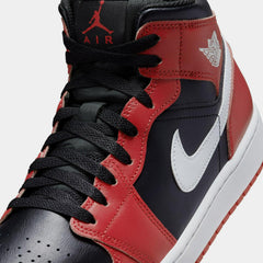 Nike Air Jordan 1 Mid Black Gym Red White DQ8426-061 Sneaker Shoe Trainer