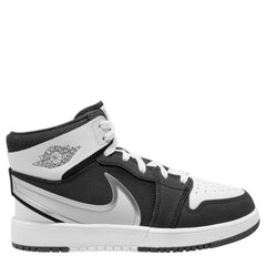 Kids Nike Air Jordan 1 Mid Rm Easyon Black White FQ1281-001 Sneaker Shoe Trainer