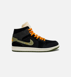 Nike Air Jordan 1 SE Halloween Grey Orange White Green Black FD6817-003 Sneaker