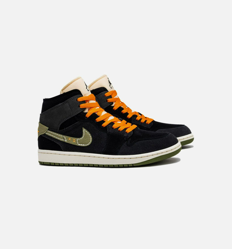 Nike Air Jordan 1 SE Halloween Grey Orange White Green Black FD6817-003 Sneaker