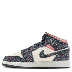 Kids Nike Air Jordan 1 FJ3451-001 White Red Stardust Anthracite Grey Sneaker