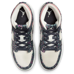 Kids Nike Air Jordan 1 FJ3451-001 White Red Stardust Anthracite Grey Sneaker