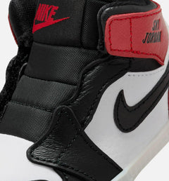Kids Air Jordan 1 Retro High Infant Black White Varsity Red Sail HJ9289-061 Shoe
