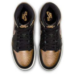 Kids Nike Air Jordan 1 Retro Og Metallic Gold Sail White FD1437-071 Sneaker