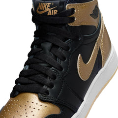 Kids Nike Air Jordan 1 Retro Og Metallic Gold Sail White FD1437-071 Sneaker