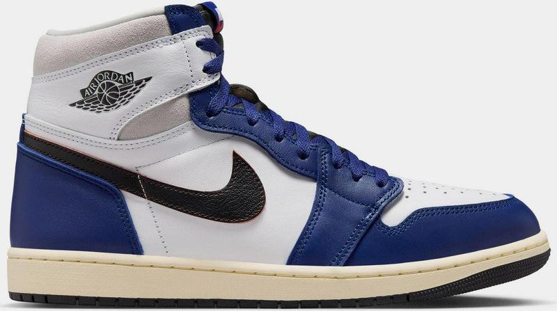 Nike Air Jordan 1 OG Rare Air White Black Grey Deep Royal DZ5485-100 Sneaker