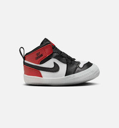 Kids Air Jordan 1 Retro High Infant Black White Varsity Red Sail HJ9289-061 Shoe