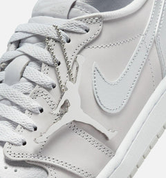 Nike Air Jordan 1 Retro Low OG Silver Neutral Grey White CZ0790-002 Sneaker