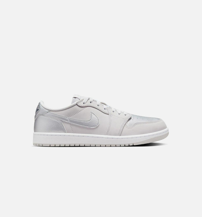 Nike Air Jordan 1 Retro Low OG Silver Neutral Grey White CZ0790-002 Sneaker