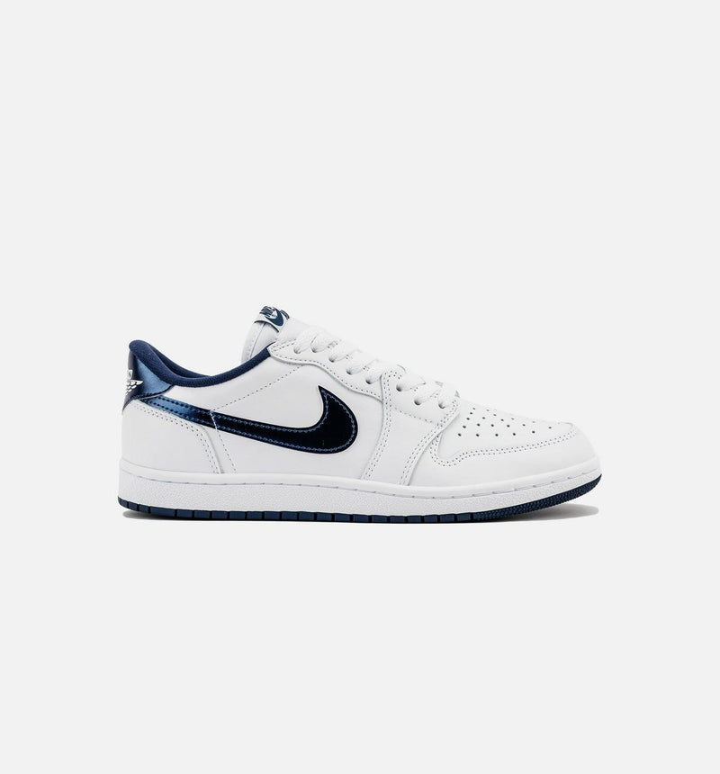 Nike Air Jordan 1 Retro Low '85 Summit White Navy Black FB9933-141 Sneaker Shoe