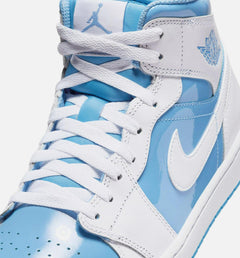 Air Jordan 1 Retro Mid Legend Blue White FZ2142-114 Shoe Sneaker Trainer