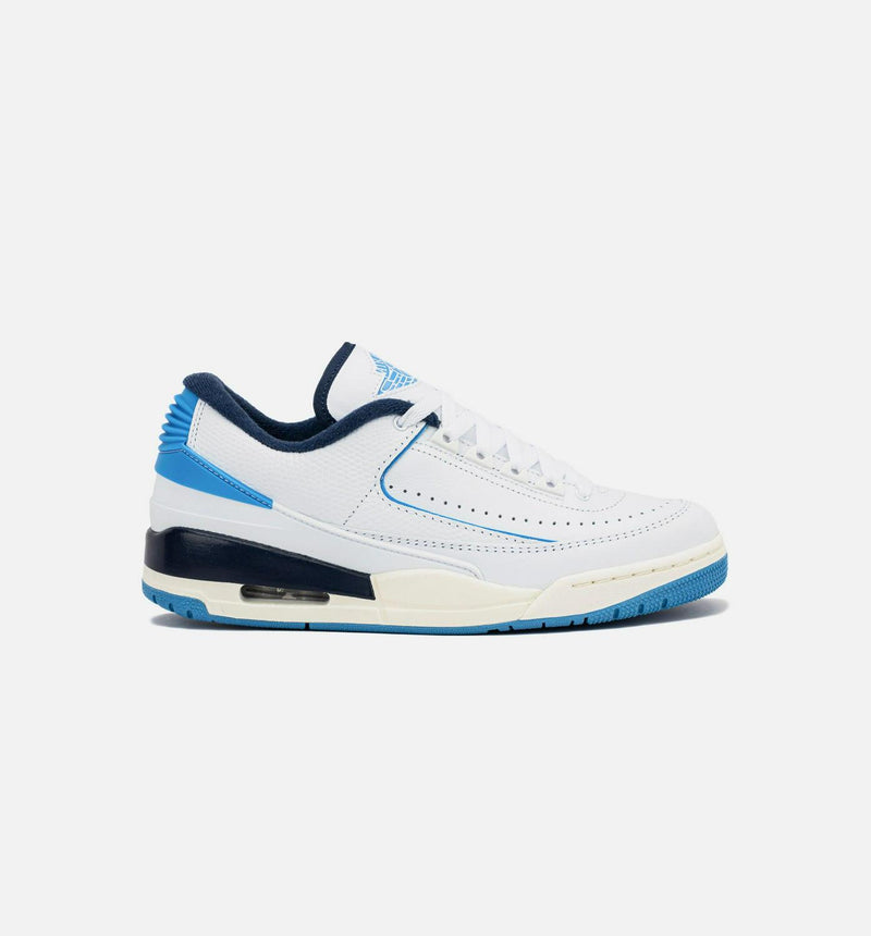 Air Jordan 2/3 White University Blue Midnight Navy FD0383-144 Shoe Sneaker