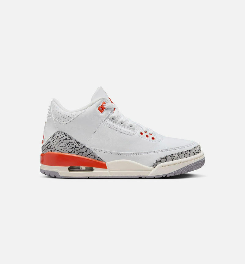 WMNS Air Jordan 3 Retro Georgia Peach White Cosmic Clay Cement Grey CK9246-121