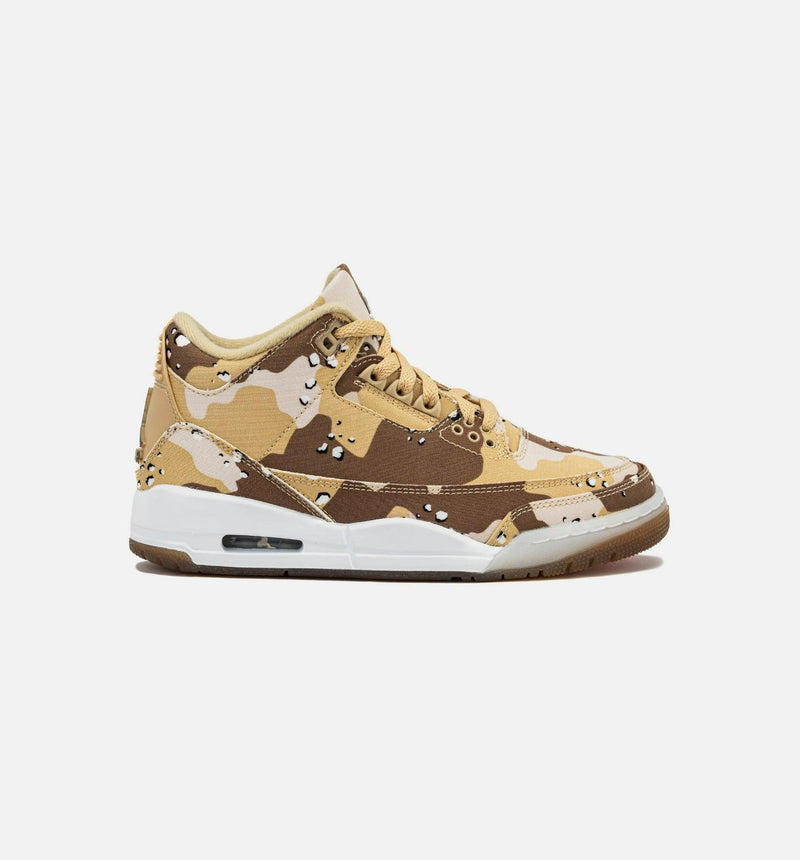 WMNS Air Jordan 3 Retro Tex Desert Camo Driftwood Hemp Velvet Brown HM4301-200