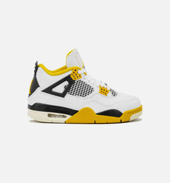 WMNS Air Jordan 4 Retro Vivid Sulfur White Coconut Milk AQ9129-101 Shoe Sneaker