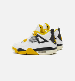 WMNS Air Jordan 4 Retro Vivid Sulfur White Coconut Milk AQ9129-101 Shoe Sneaker
