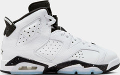 Kids Air Jordan 6 Retro White Black GS 384665-112 Sneaker Shoe Trainer