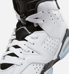 Kids Air Jordan 6 Retro White And Black GS 384665-112 Shoe Sneaker Trainer