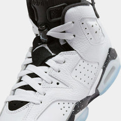Kids Air Jordan 6 Retro White Black GS 384665-112 Sneaker Shoe Trainer
