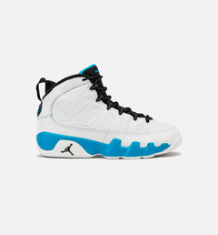 Kids Air Jordan 9 Retro Powder Blue GS Summit White Black FV0143-101 Sneaker