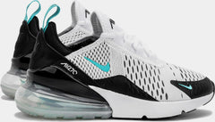 WMNS Nike Air Max 270 White Black Blue AH6789-115 Shoe Sneaker Trainer