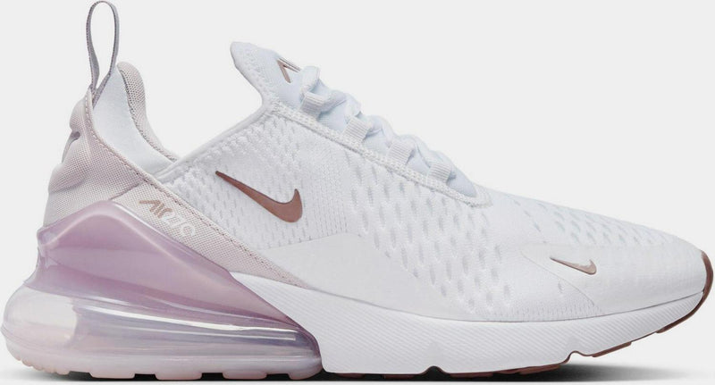 Wmns Nike Air Max 270 White Platinum Violet Smokey Mauve Black AH6789-12 Sneaker