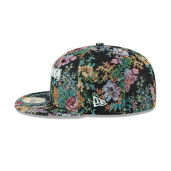 New Era Arizona Diamondbacks Floral Jacquard Black Gray 59Fifty 5950 Fitted Hat