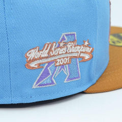 New Era Arizona Diamondbacks 30th Anni Sky Blue Bronze Gray 59Fifty 5950 Fitted