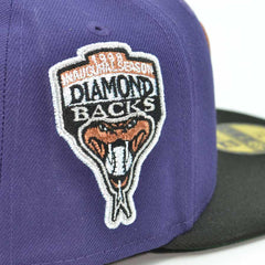 New Era Arizona Diamondbacks Purple White Black Green 59Fifty 5950 Patch Fitted