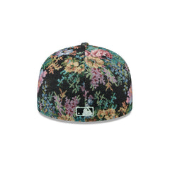 New Era Arizona Diamondbacks Floral Jacquard Black Gray 59Fifty 5950 Fitted Hat