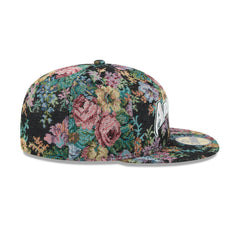New Era Arizona Diamondbacks Floral Jacquard Black Gray 59Fifty 5950 Fitted Hat