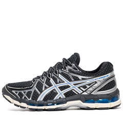 Asics Gel-Kayano 20 Black Pure Silver White Blue 1203A388.001 Shoe Sneaker
