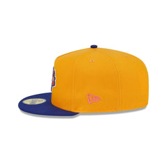 New Era Atlanta Braves 30th Season Gold Blue Gray 59Fifty 5950 Patch Fitted Hat