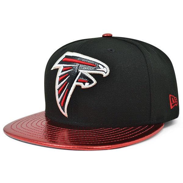 New Era Atlanta Falcons Black White Red Maroon  Gray 9Fifty 950 Patch Snapback