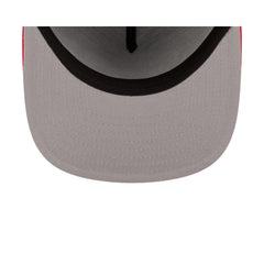 New Era Atlanta Hawks Dashmark Mesh Black Red Gray 59Fifty 5950 Patch Fitted