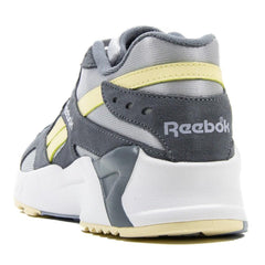 Reebok Aztrek Grey White Blue Yellow Hills Sneaker Shoe Trainer