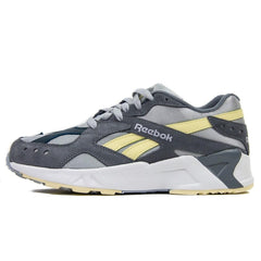 Reebok Aztrek Grey White Blue Yellow Hills Sneaker Shoe Trainer