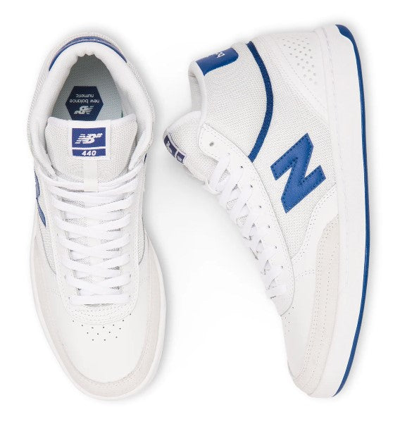 New Balance Numeric 440 Hi (White/Royal)