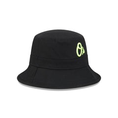 New Era Baltimore Orioles Hi Vis Doodle Black Green Bucket Hat
