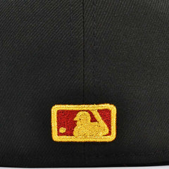 New Era Baltimore Orioles FLAG Red Gray Yellow 59Fifty 5950 Patch Fitted Cap Hat